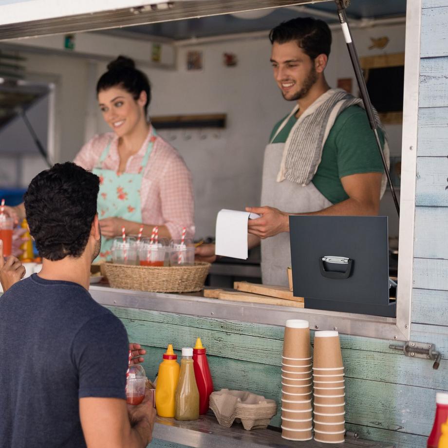 B2X  Kassenschublade mit Münzzähler 