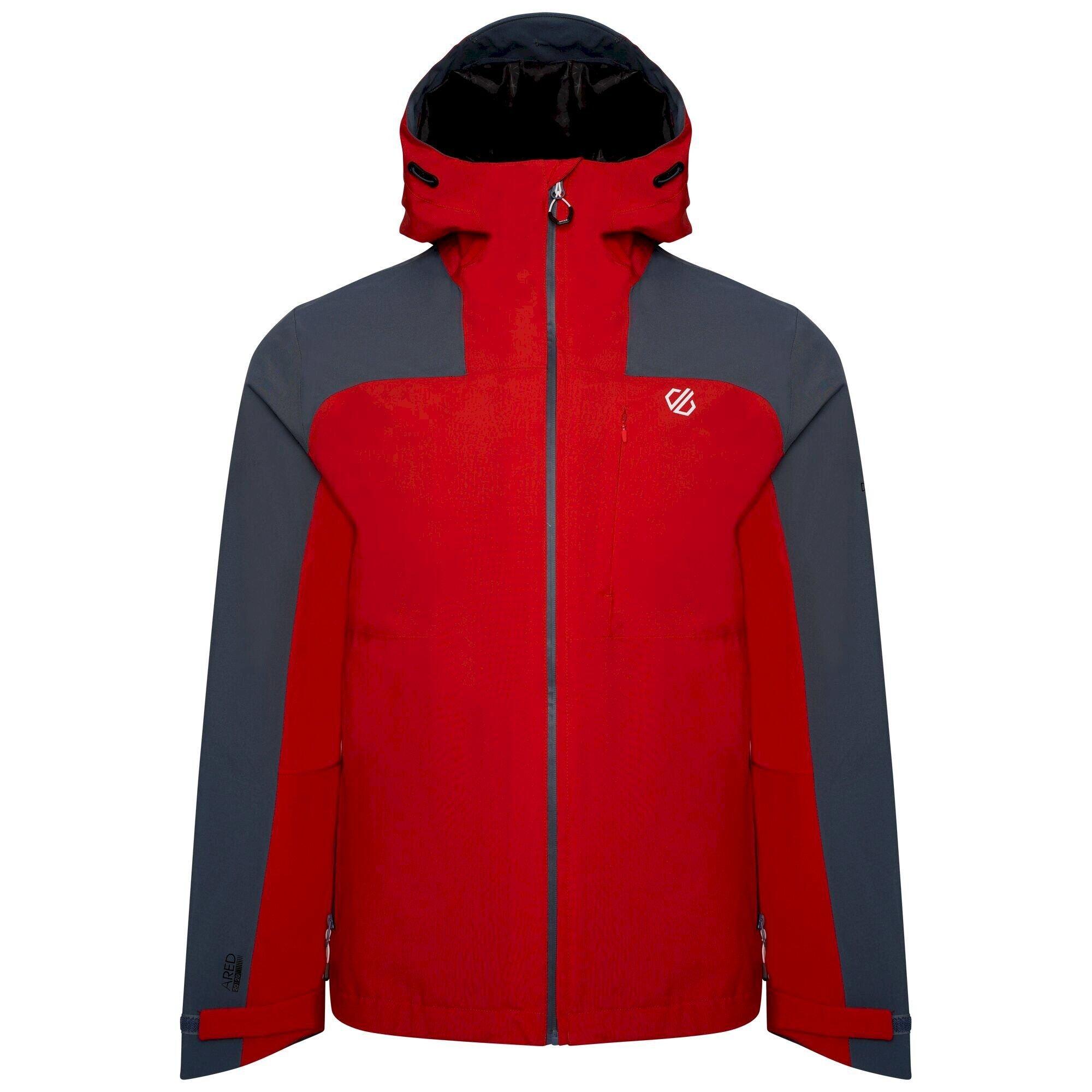 Image of The Jenson Button Edit Diluent Jacke, Wasserfest Recyceltes Material Herren Rot XS