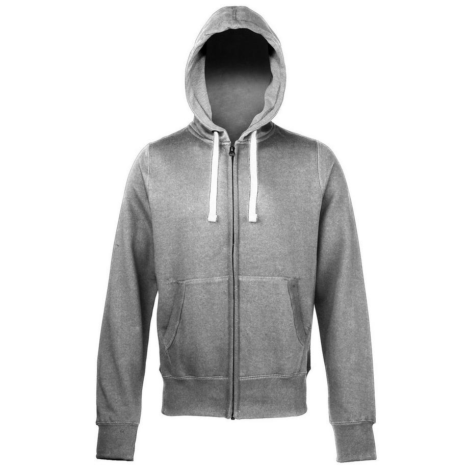 Sweatshirt à capuche et fermeture zippée