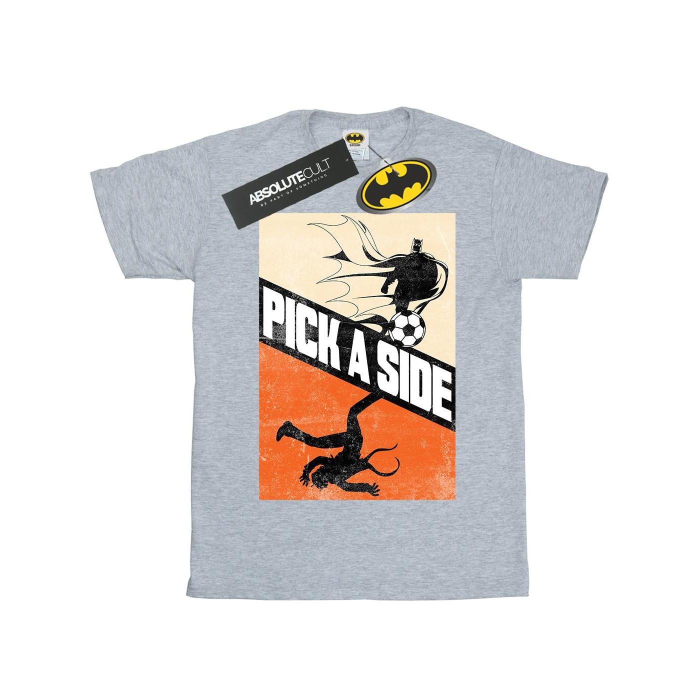 Image of Batman Football Pick A Side Tshirt Jungen Grau 152-158