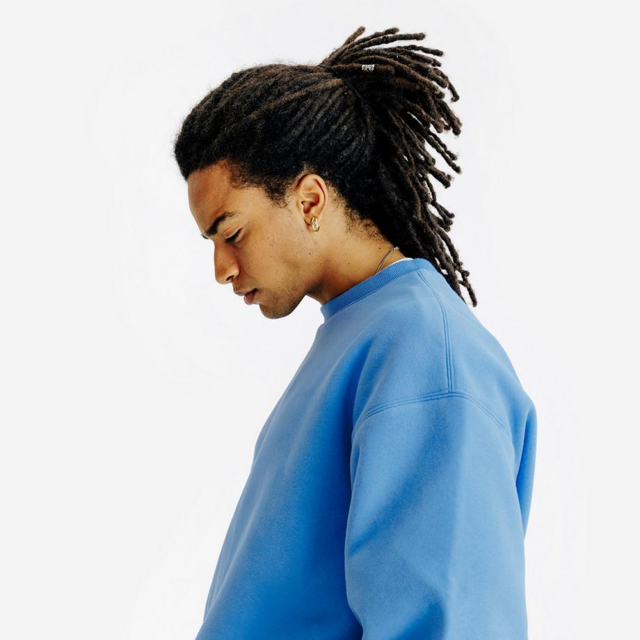 DECATHLON Sweat-shirt Oversized Col Rond Coton  