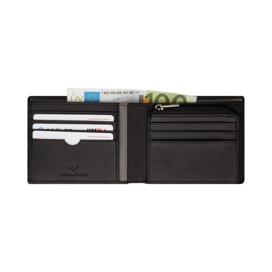 RONCATO Alaska Portefeuille avec compartiment à monnaie à fermeture éclair  