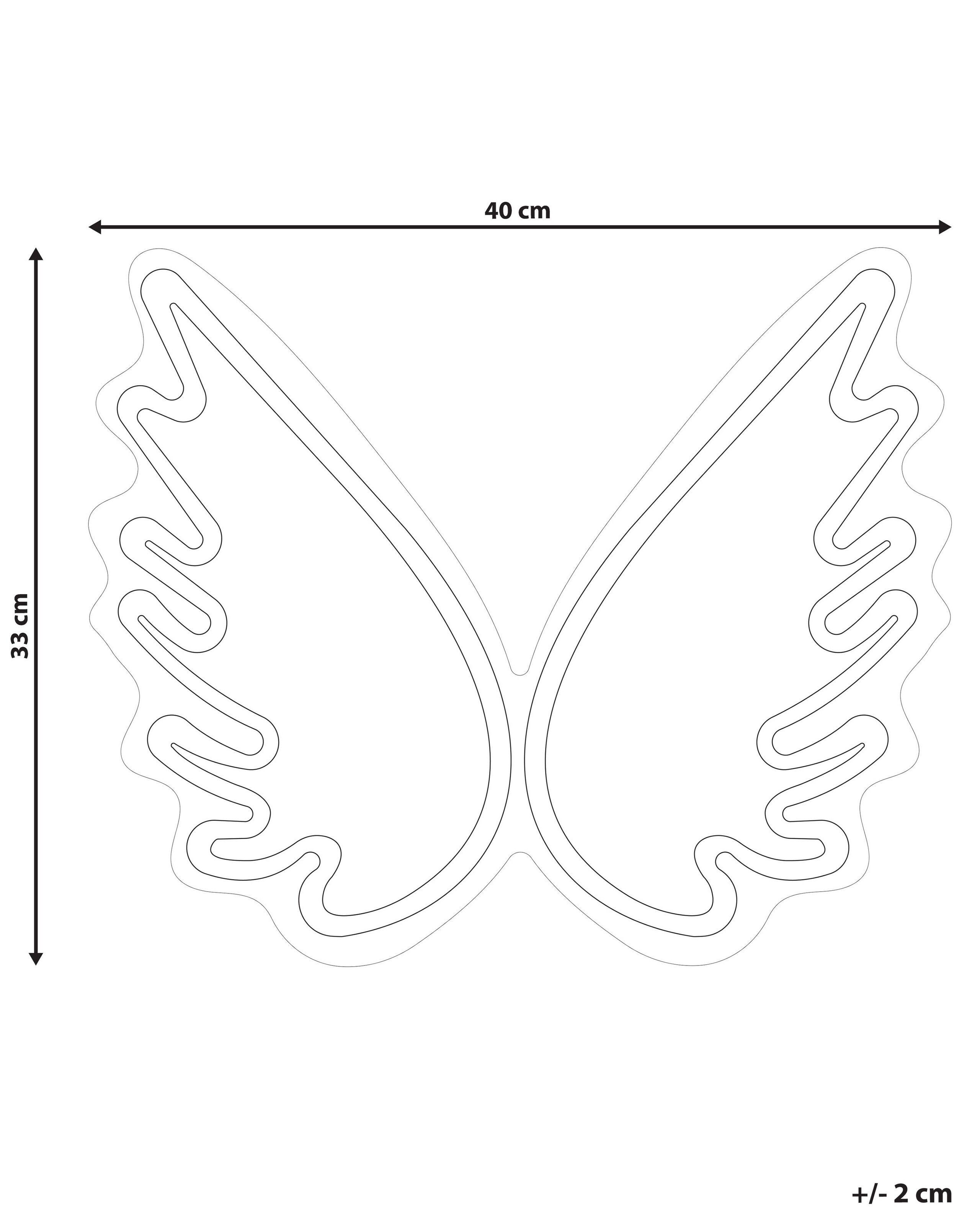 Beliani Decorazioni en Materiale sintetico GABRIEL  