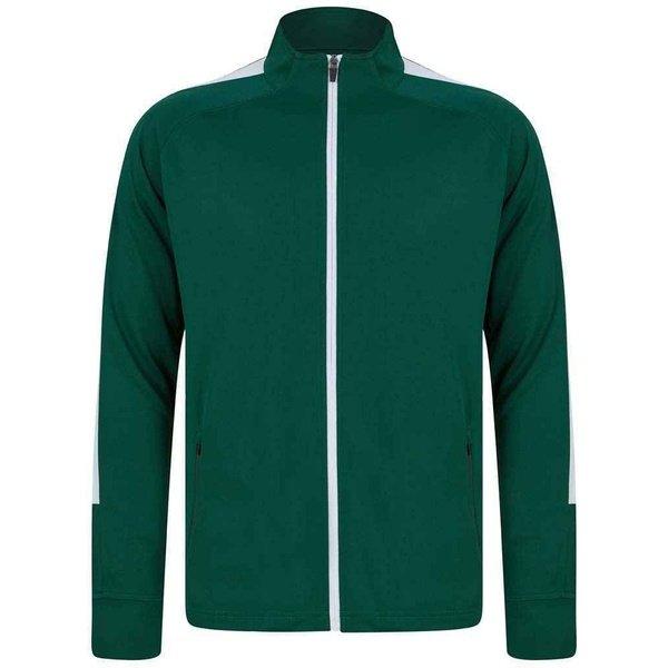 Image of Strick Trainingsanzug Top Herren Dunkelgrün 3XL