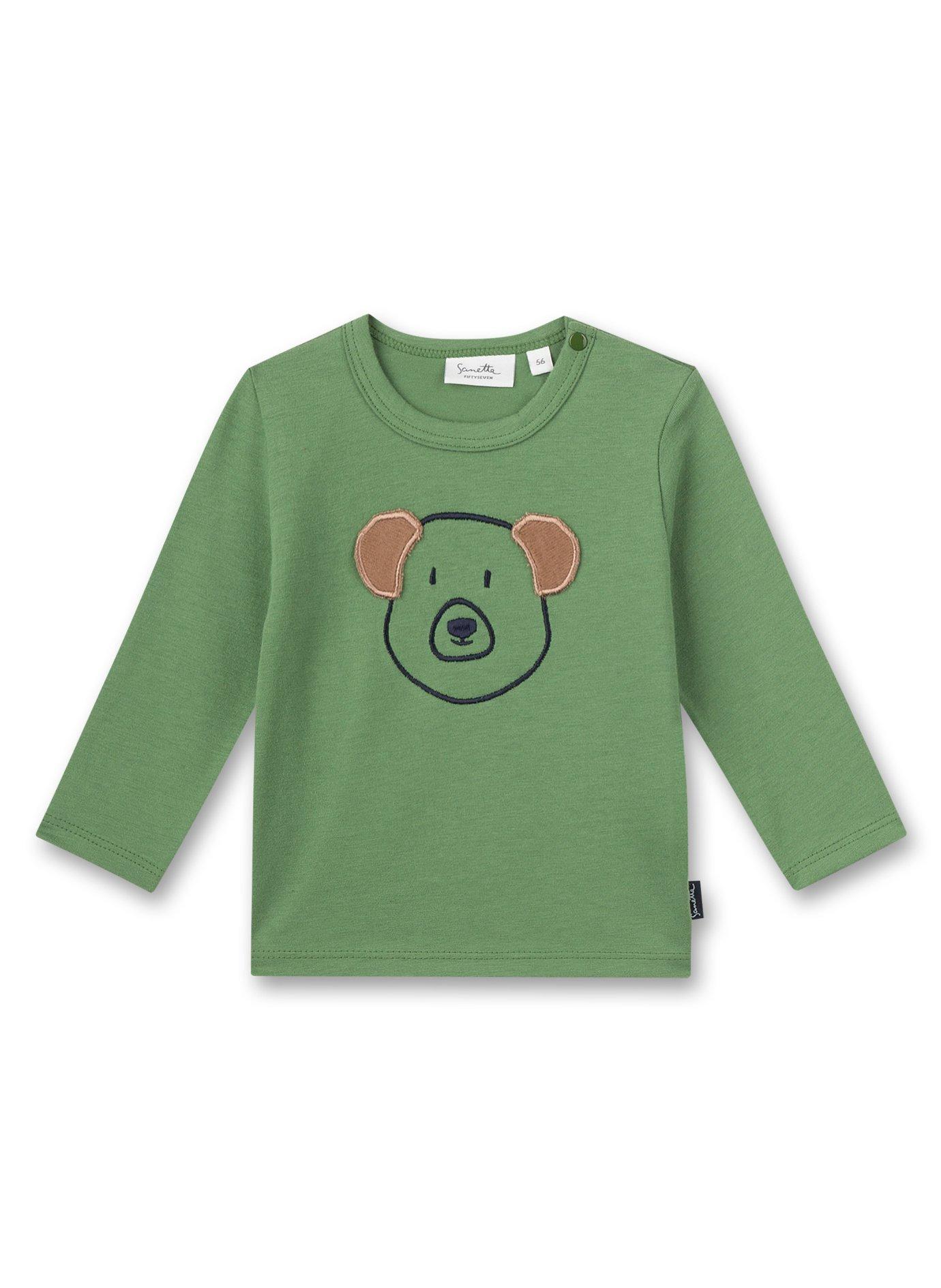 Image of Baby Shirt Teddy Unisex Grün 86