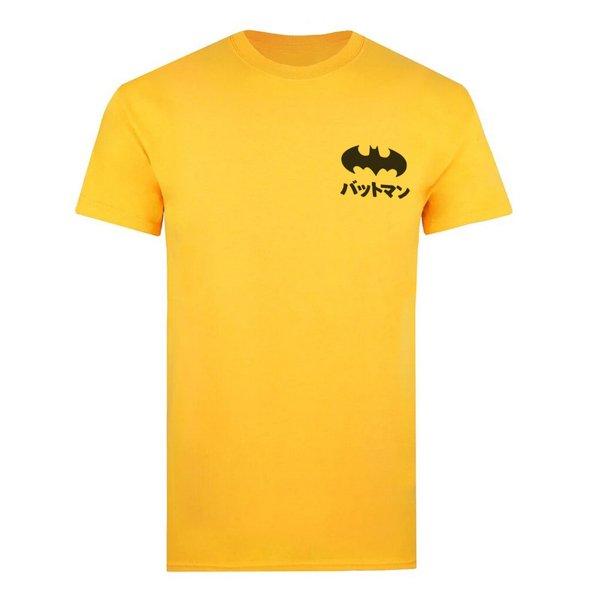 Image of Batman Vs Joker Tshirt Herren Gold L