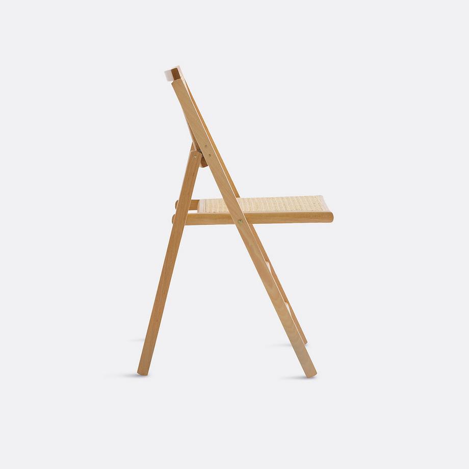 La Redoute Intérieurs Klappstuhl Buche und Rohrgeflecht  