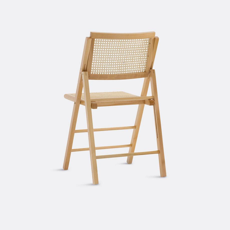 La Redoute Intérieurs Klappstuhl Buche und Rohrgeflecht  