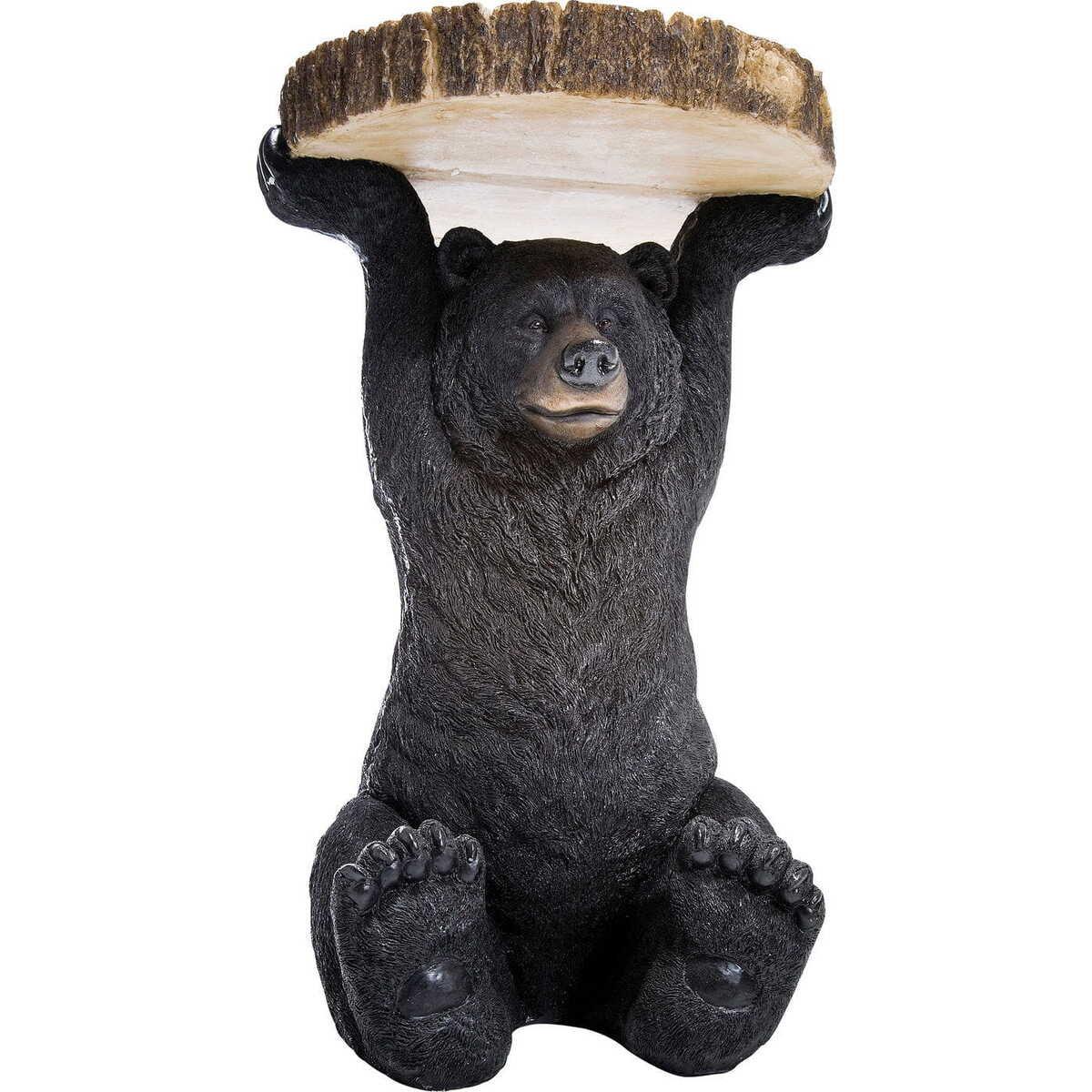 KARE Design Table d&#039;appoint Animal Bear Ø33cm  