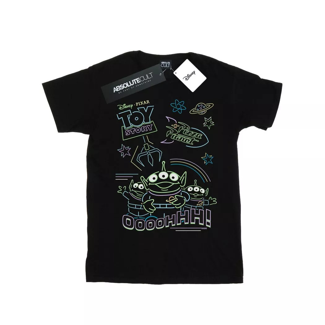 Disney - Toy Story Little Green Men TShirt, für Damen, Schwarz, Größe XL