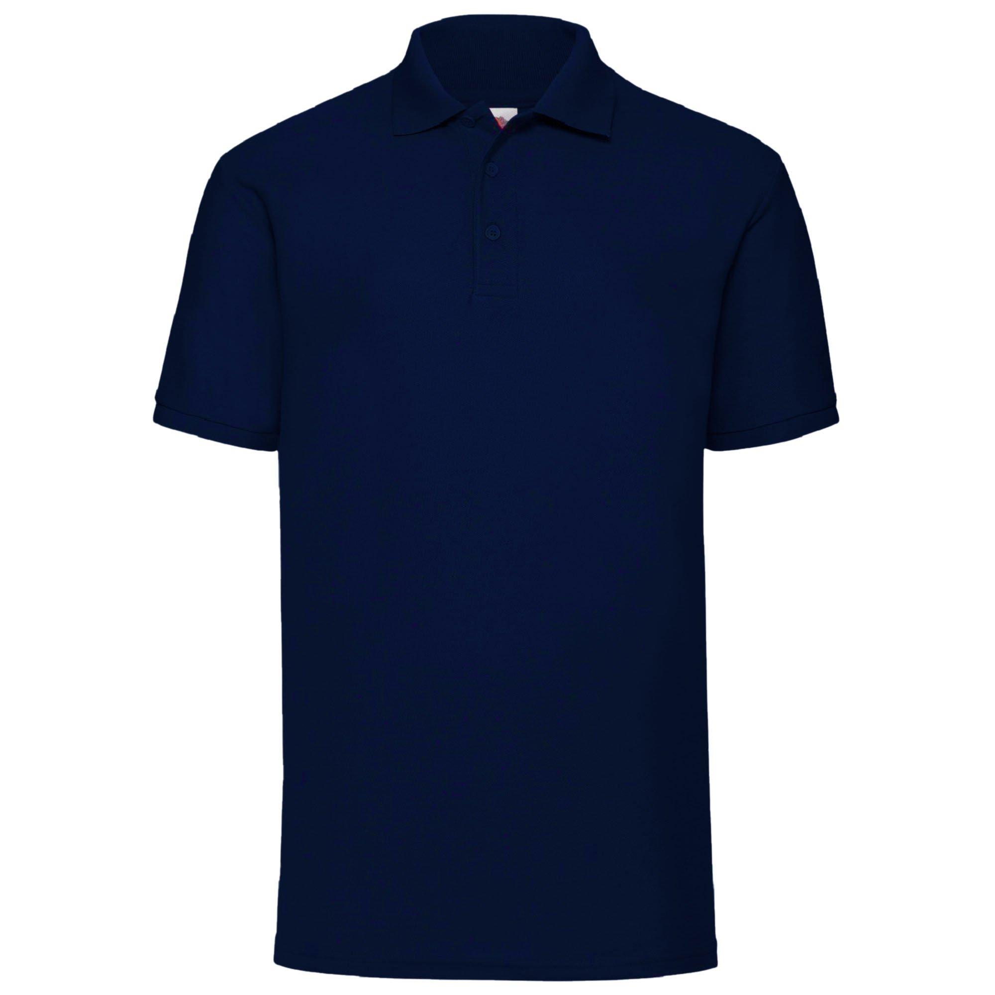 Image of Piqué Poloshirt, Kurzarm Herren Marine M