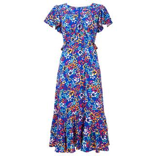 Joe Browns  Stiefmütterchen Blumiges Rüschenkleid 