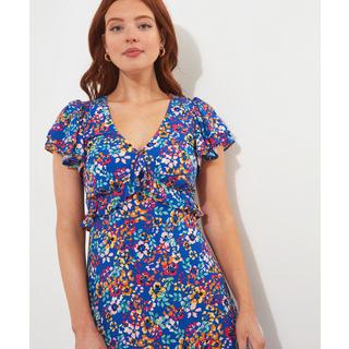 Joe Browns  Stiefmütterchen Blumiges Rüschenkleid 