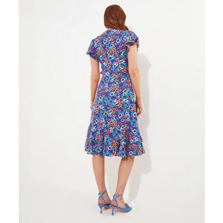 Joe Browns  Stiefmütterchen Blumiges Rüschenkleid 