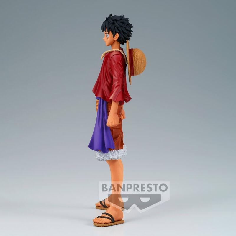 Banpresto  One Piece DXF Serie Grandline Monkey D Luffy Wanokuni figura 16cm 