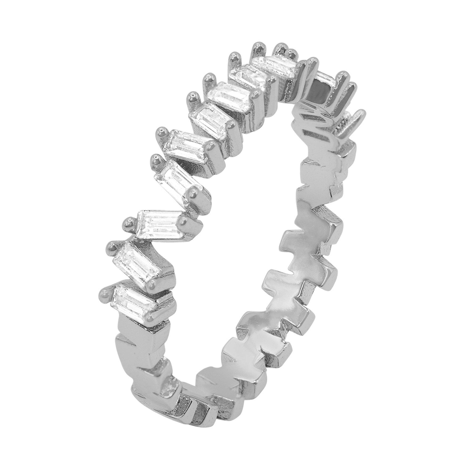 Image of Esme Silberfarben Damen Silber 58