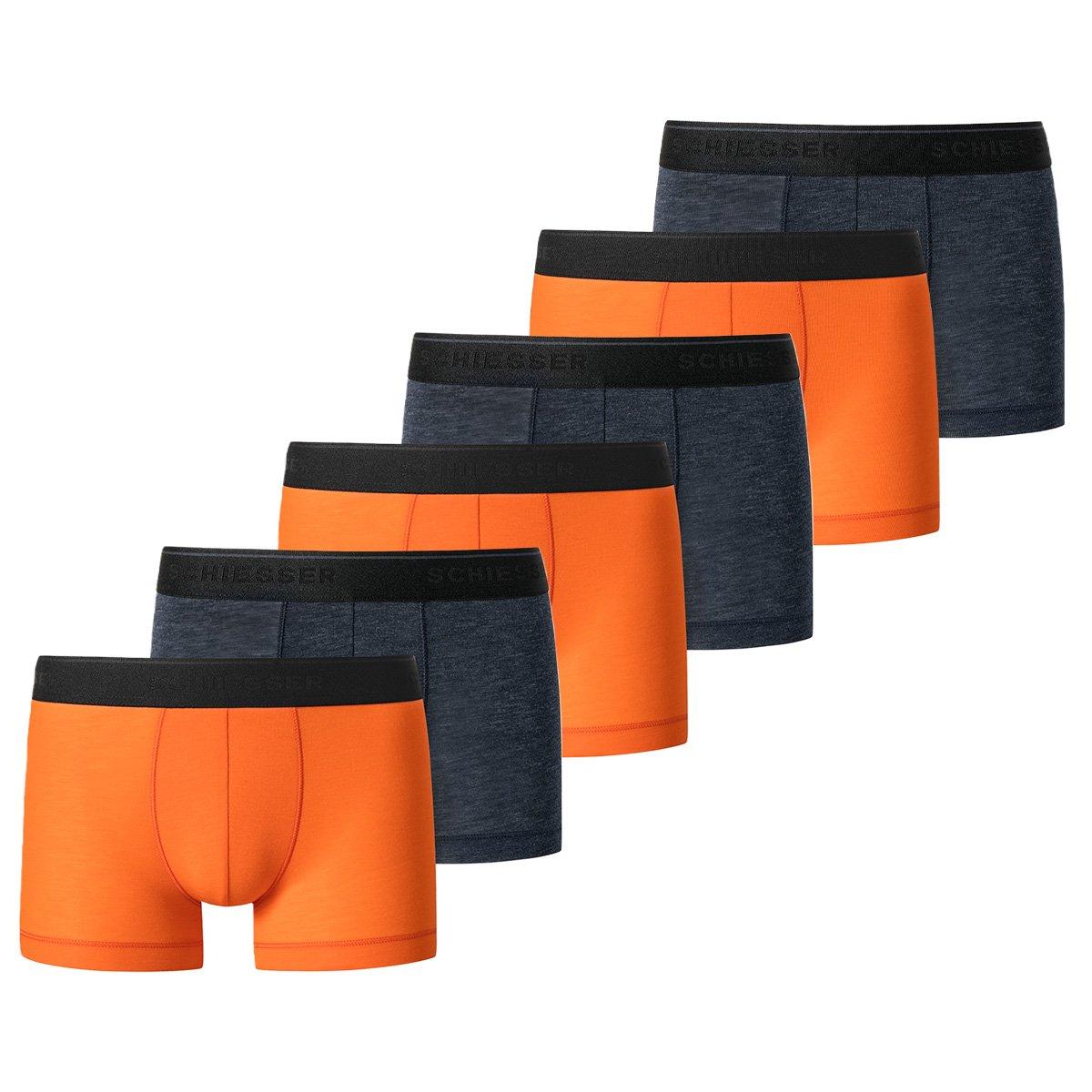 Image of 6er Pack Personal Fit - Retro Short Pant Jungen Orange 140