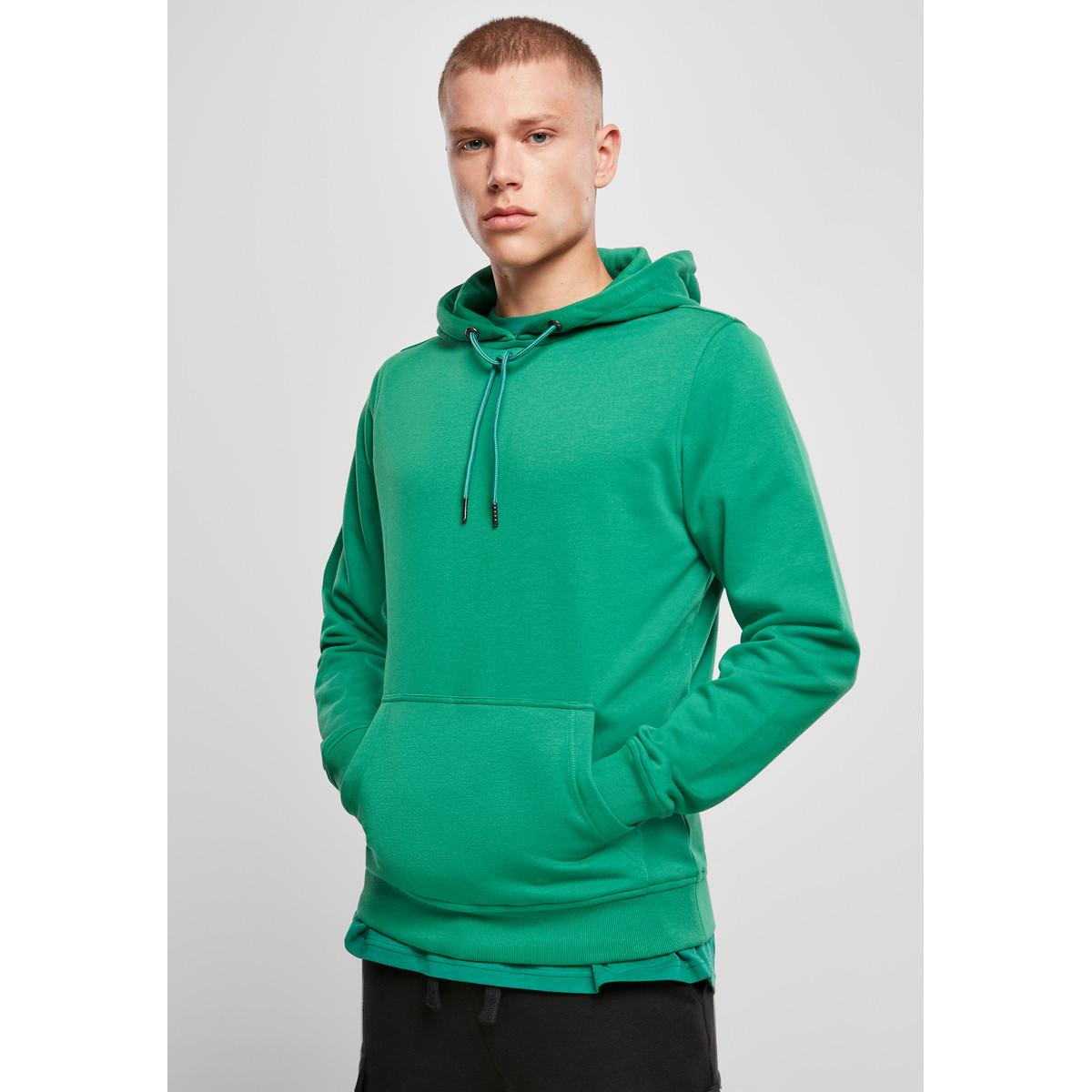 URBAN CLASSICS Basic Terry Kapuzenpullover  