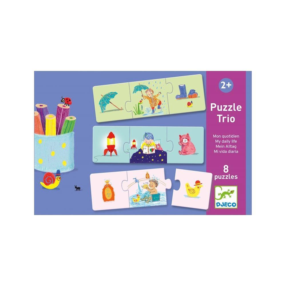 Image of Puzzle Trio - Mein Alltag (8x3)
