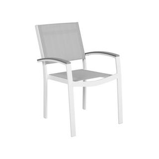 Beliani Set mit 2 Stühlen aus Aluminium Modern PERETA  
