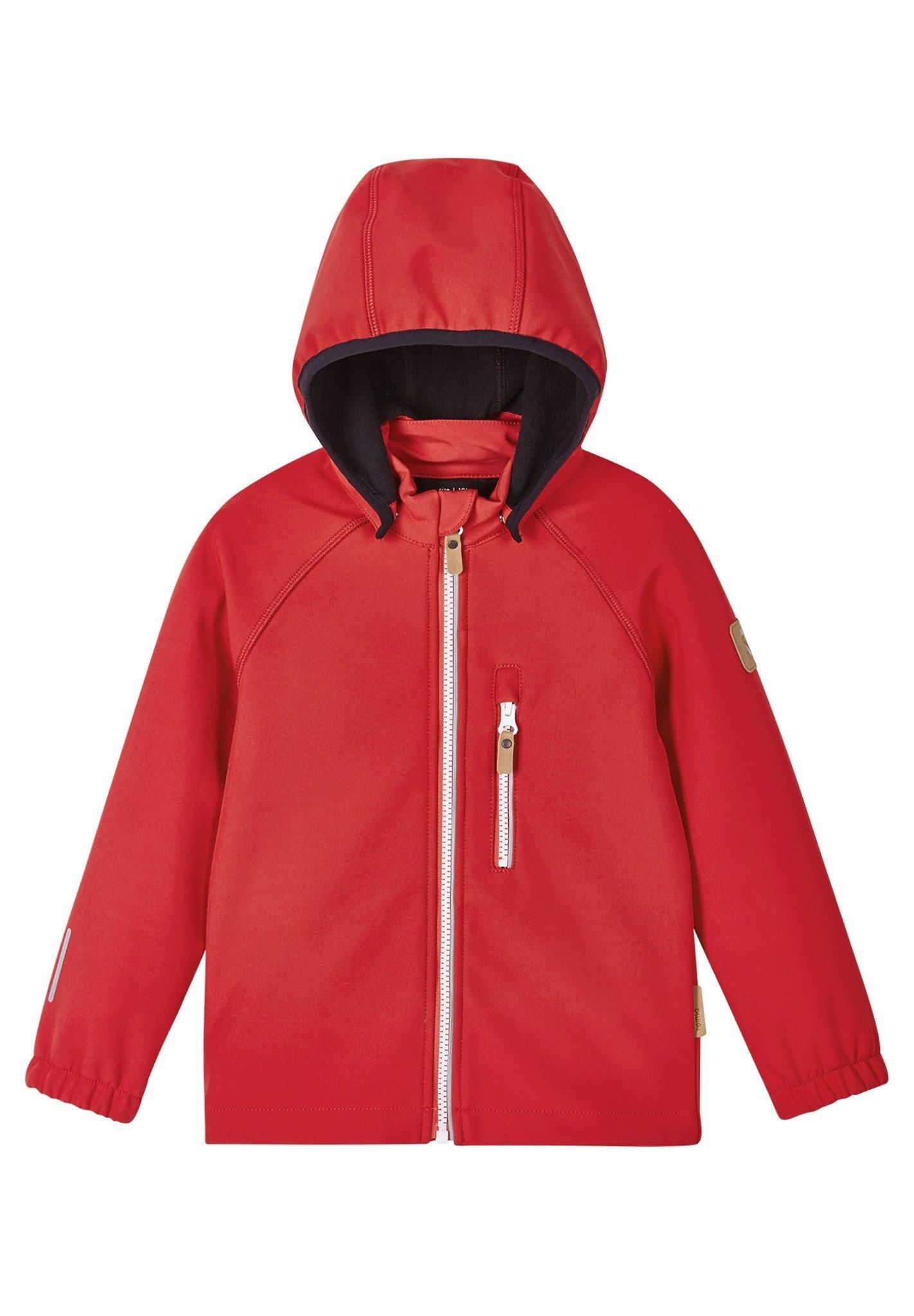 Reima  Kinder Softshell Jacke Vantti Tomato red 