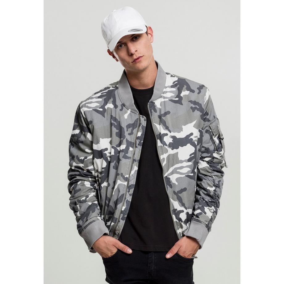 URBAN CLASSICS Giacca Bomber Cotone Vintage  
