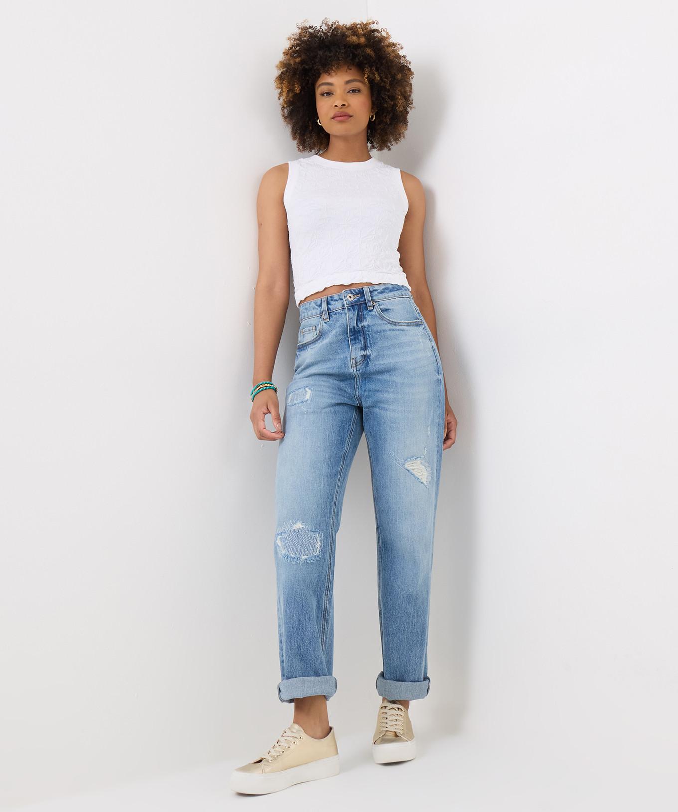 Joe Browns Top Senza Maniche a Collo Alto Testurizzato  