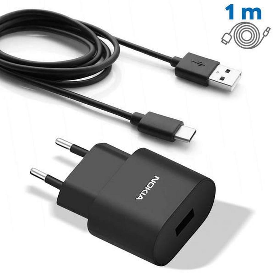NOKIA  Nokia Netzteil mit 3A USB-C-Kabel 