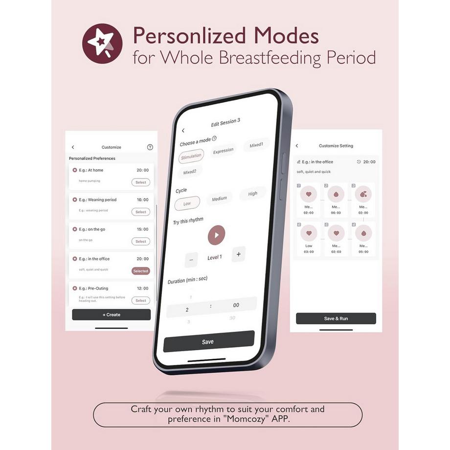 Momcozy  Doppelte Milchpumpe M9 