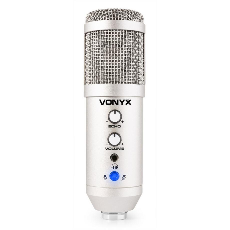 Vonyx  Kondensatormikrofon CM320S (Live, Interview / Vortrag, Karaoke, Home-Studio) 