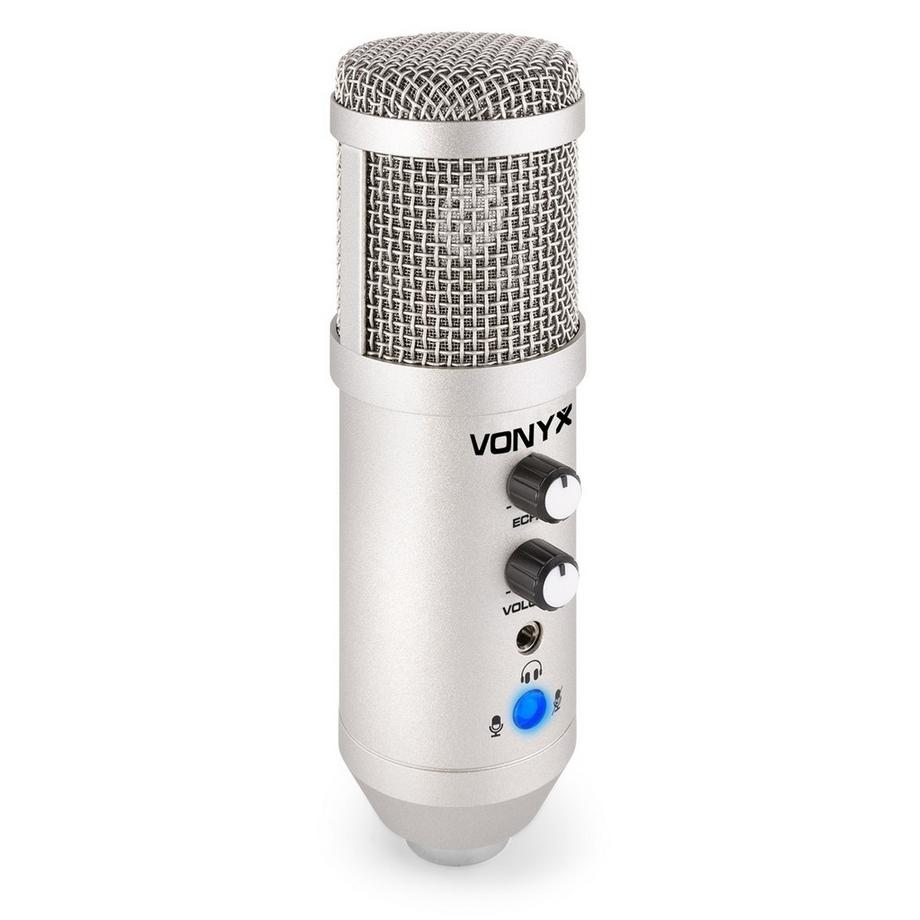 Vonyx  Kondensatormikrofon CM320S (Live, Interview / Vortrag, Karaoke, Home-Studio) 