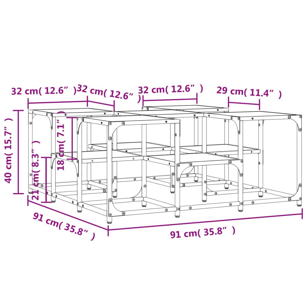 VidaXL Couchtisch holzwerkstoff  