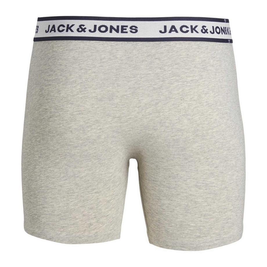 JACK & JONES JACSOLID Boxershorts Lot de 3  