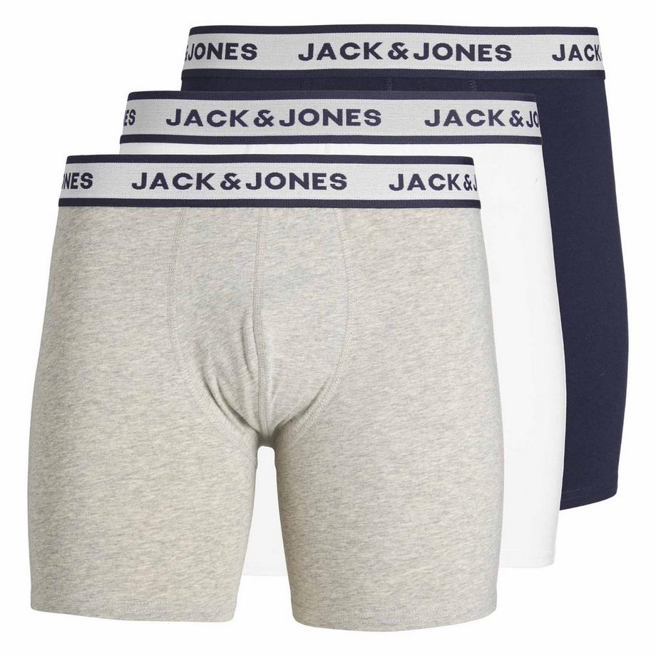 Boxer  Stretch-JACSOLID BOXER BRIEFS 3P