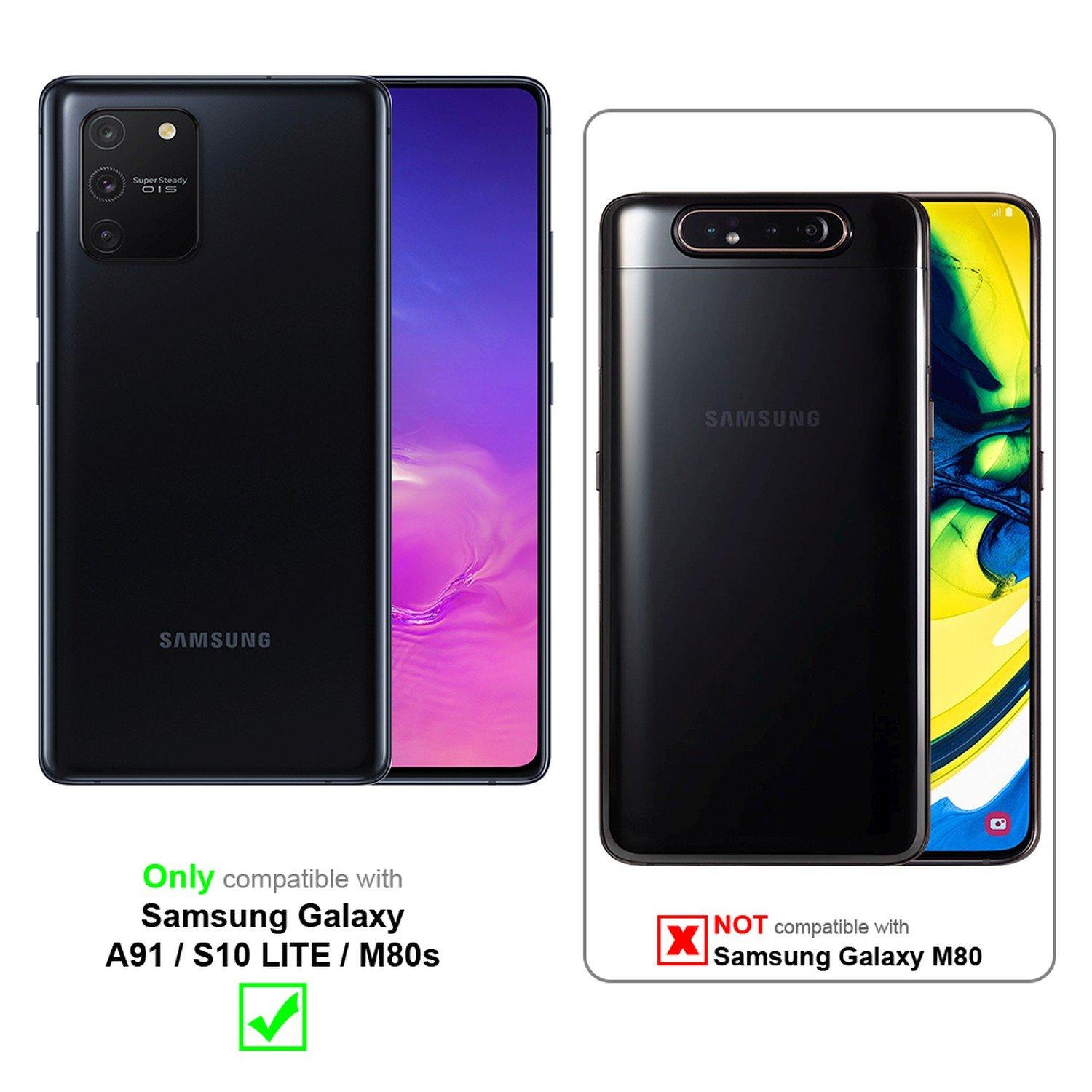 Cadorabo  Hülle für Samsung Galaxy A91 / S10 LITE / M80s TPU Silikon Liquid 