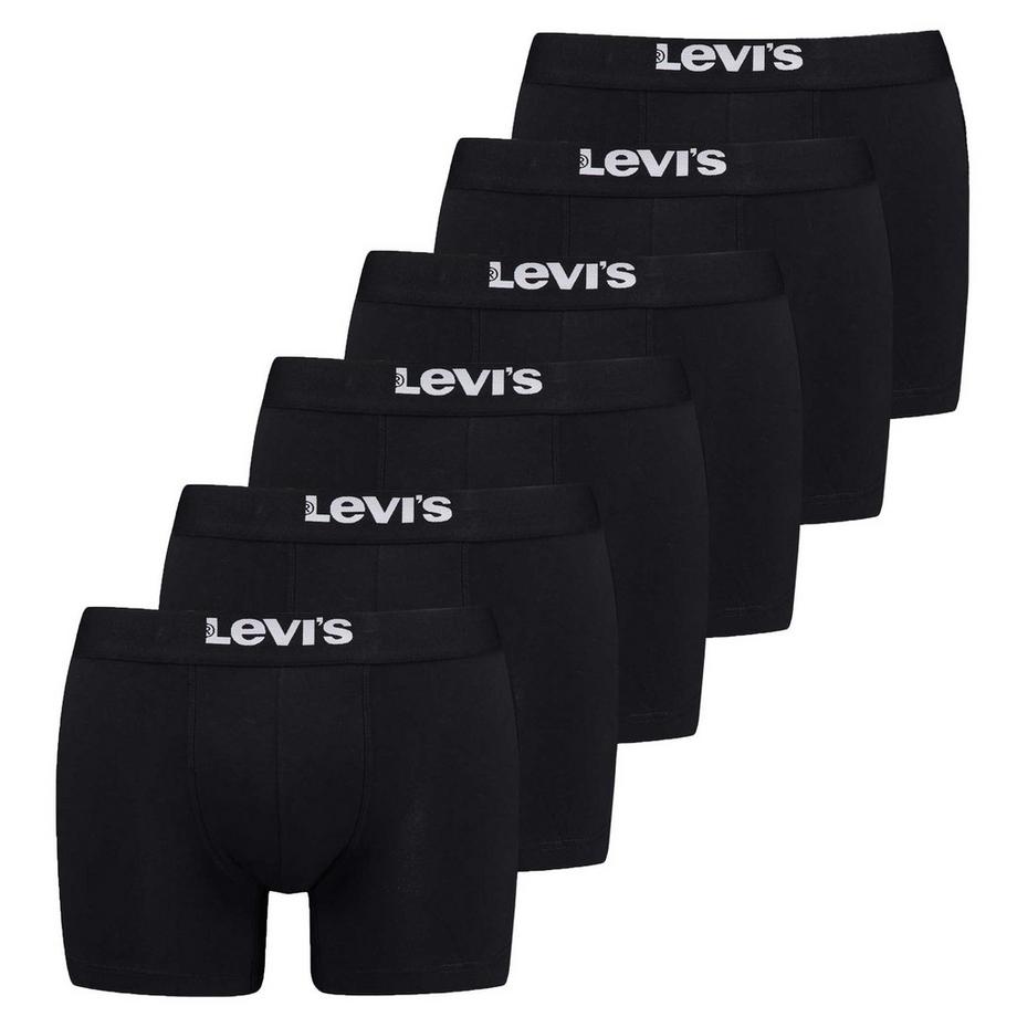 Boxer  Stretch-SOLID BASIC BOXER BRIEF ORG CO 6P ECOM