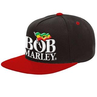 Bob Marley Baseballkappe Flache Krempe  
