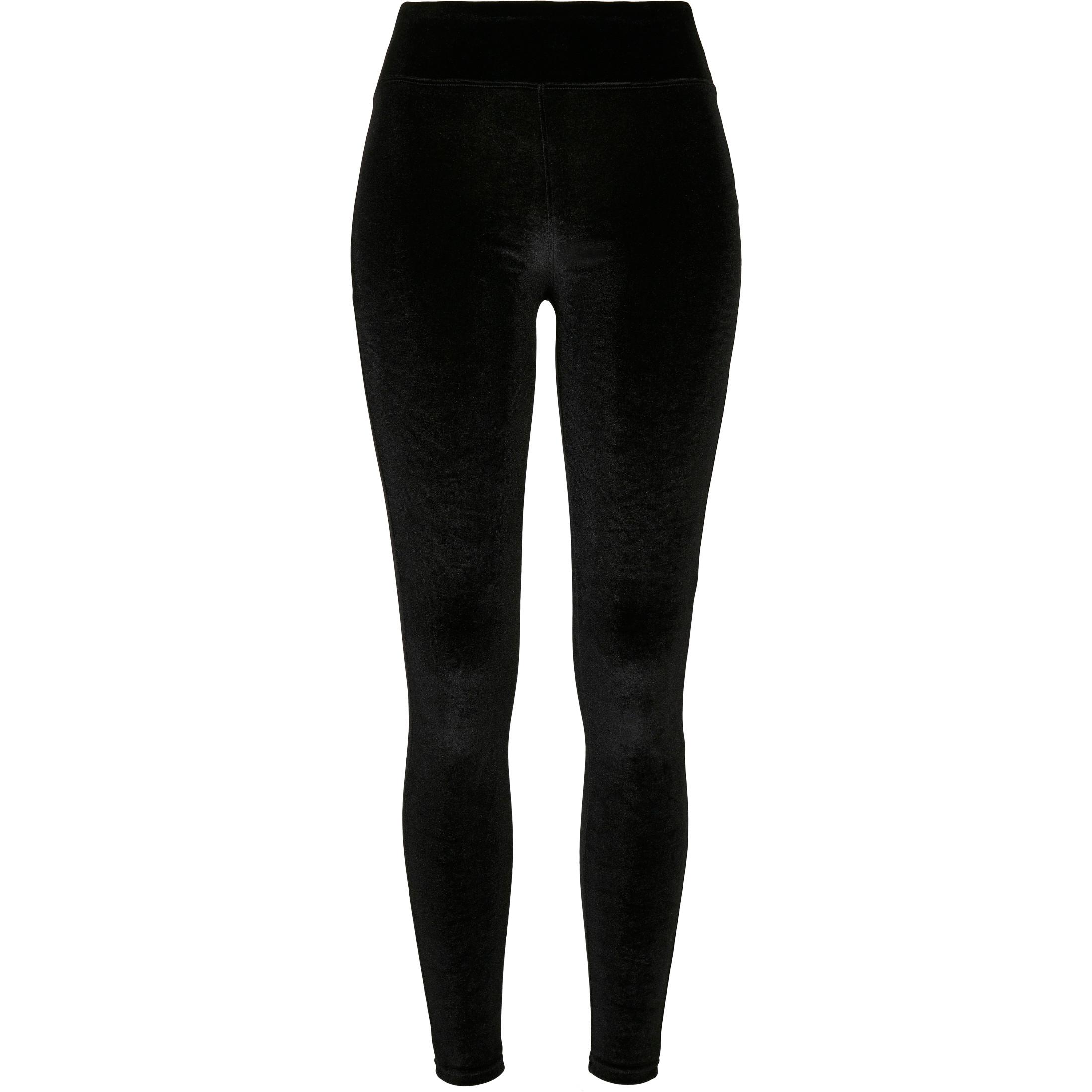 Image of Damen-legging Mit Hoher Taille Urban Claic Velvet Unisex S