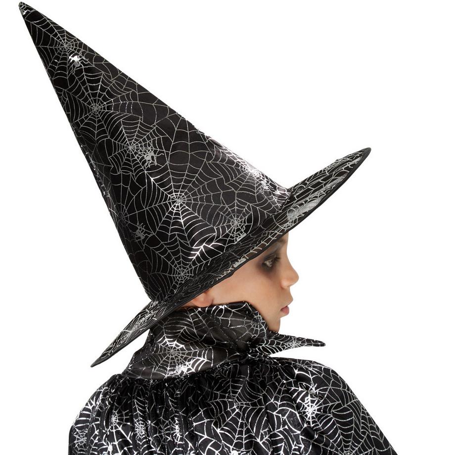 Tectake  Set unisexe pour enfants chapeau et cape Toile d'araignée 