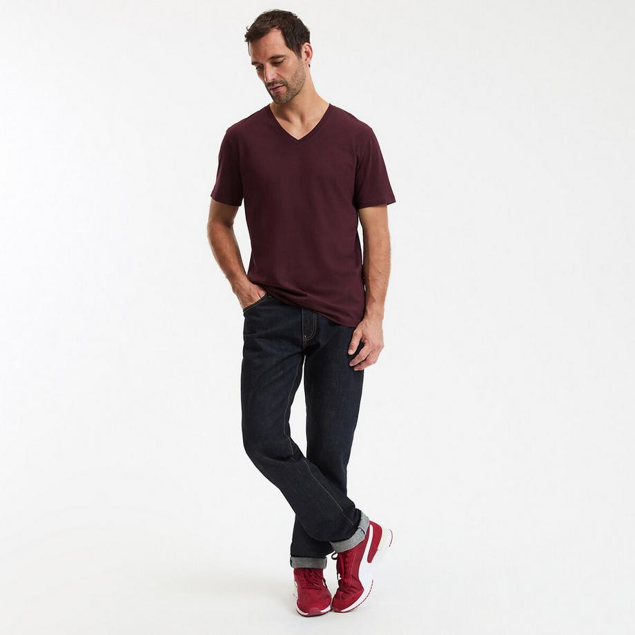 La Redoute Collections T-Shirt Col V Manches Courtes  