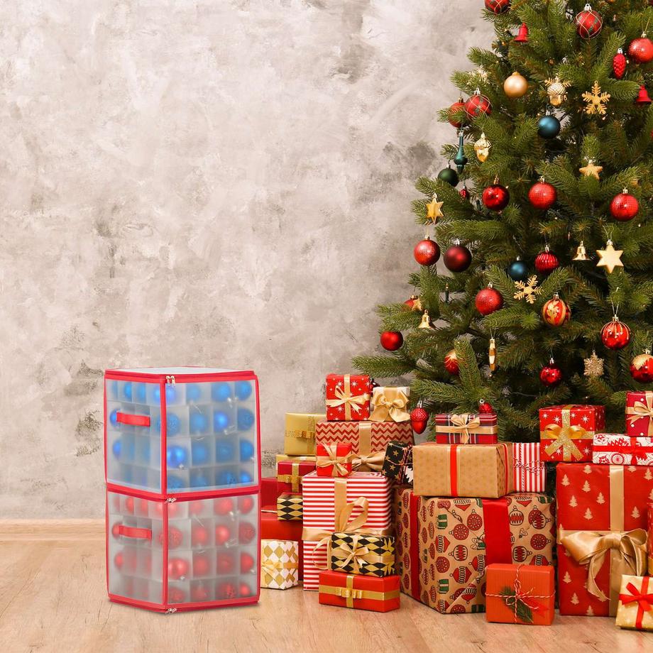 Northio Aufbewahrungsbox für Christbaumkugeln  