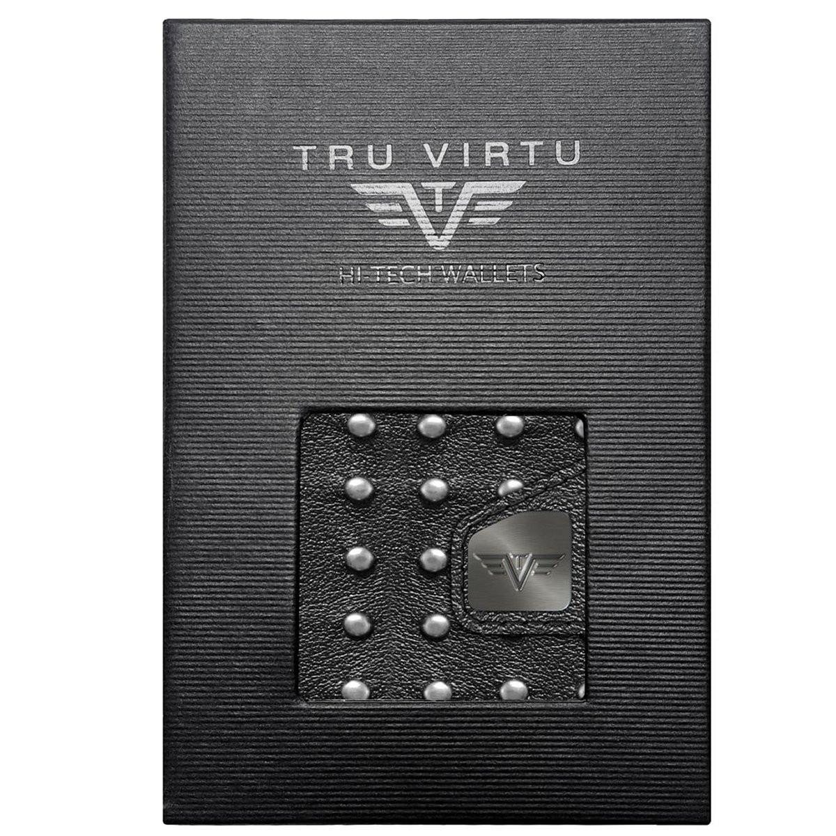 Tru Virtu Click & Slide Punk Silver Portefeuille  