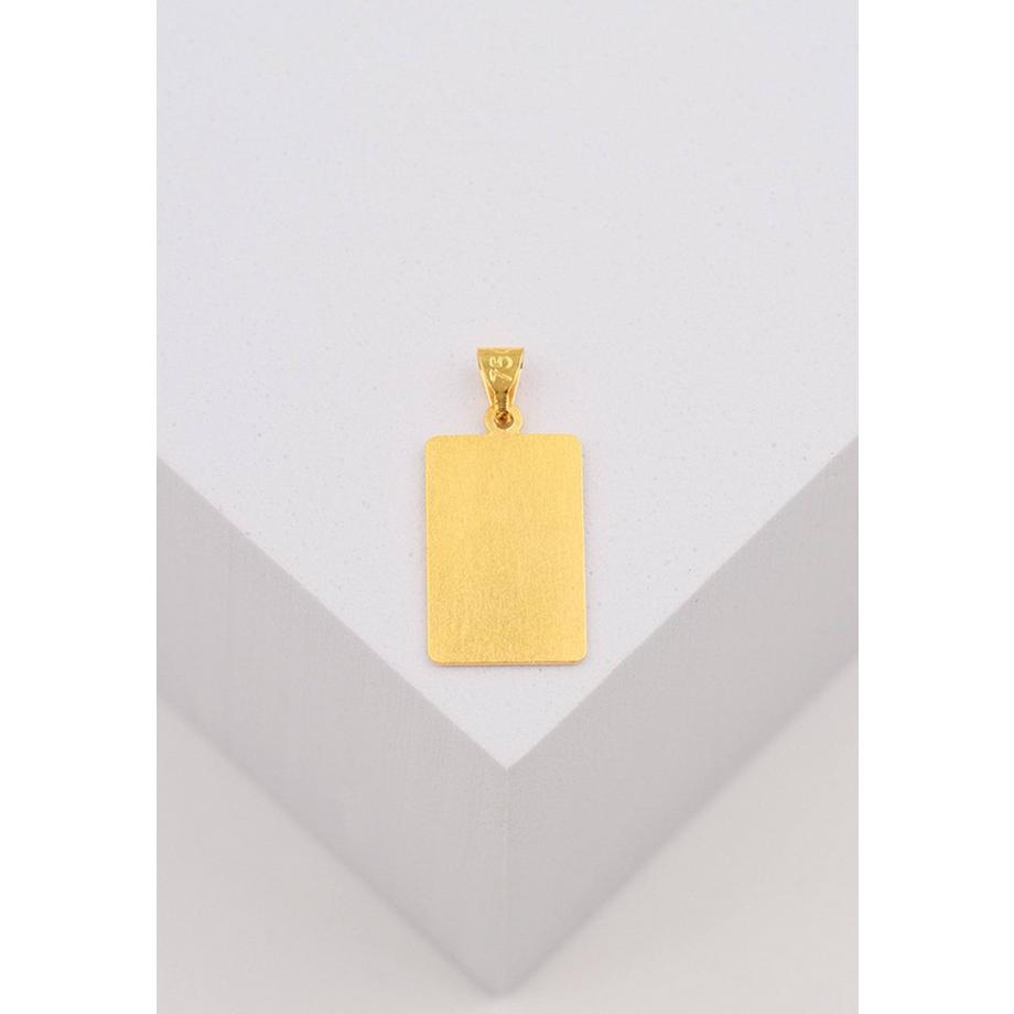 MUAU Schmuck  Anhänger Sternzeichen Schütze Gelbgold 750, 20x9mm 