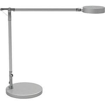 Lampe de table à diodes LED MAULgrace, intensité lumineuse variable, argent.