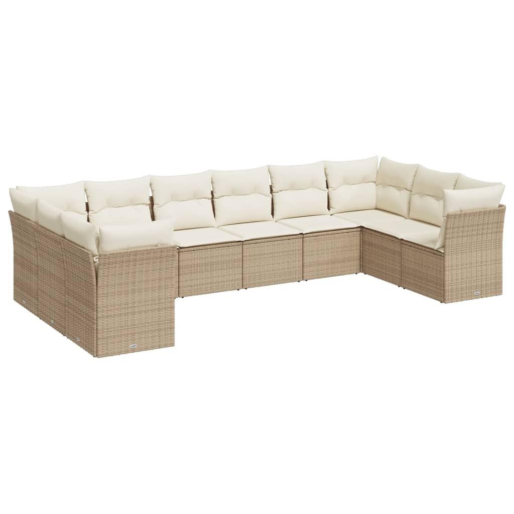 VidaXL Garten sofagarnitur poly-rattan  