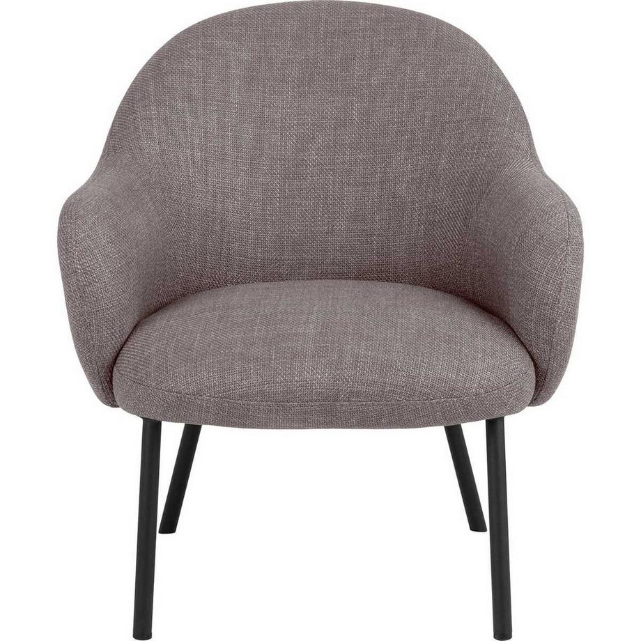 mutoni Chaise lounge Rurela gris-brun  