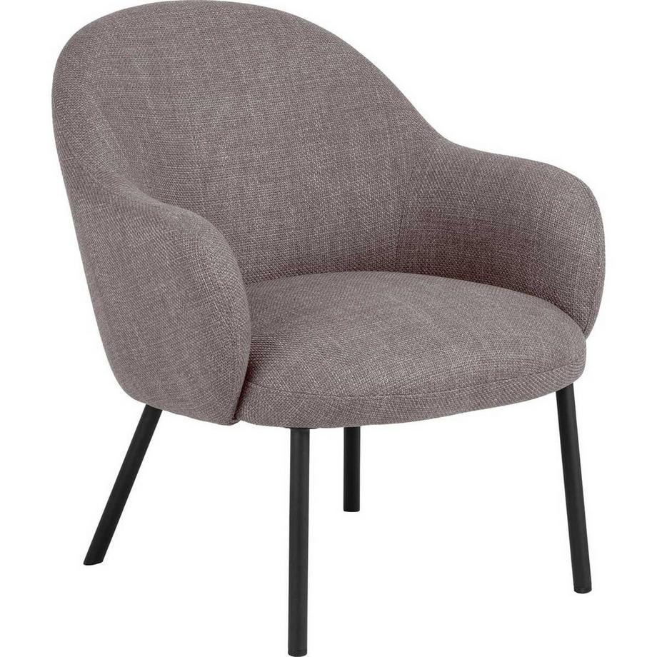 mutoni Chaise lounge Rurela gris-brun  