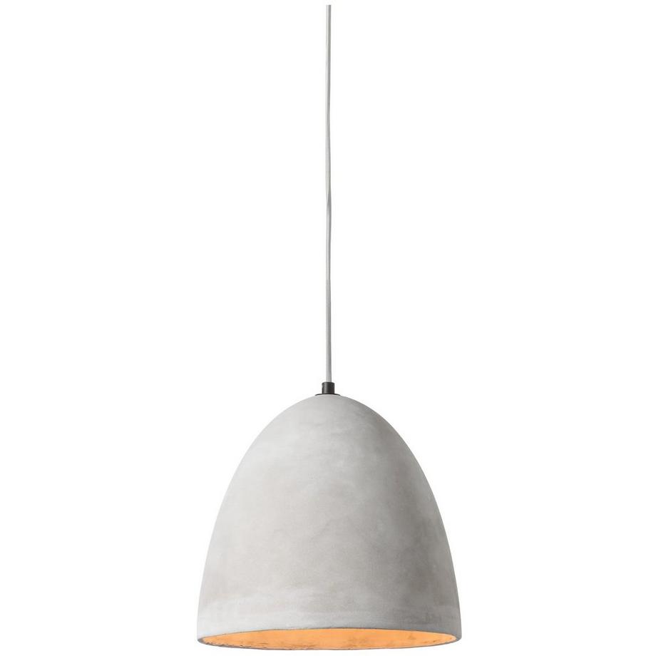 Lampada a sospensione cemento 30x30