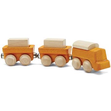 PlanToys Holzspielzeug Güterzug