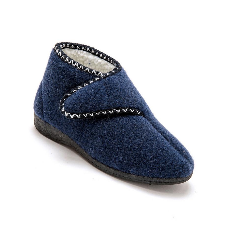 Pédiconfort  bottines fourrés à scratch 